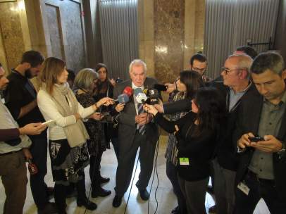 El conseller de Acción Exterior de la Generalitat, Ernest Maragall