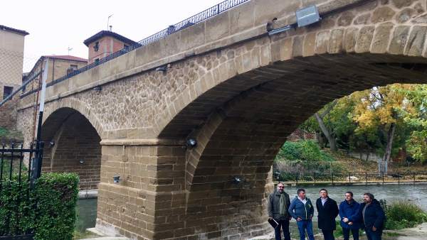 Renovación puente de Cuzcurrita Renovación puente de Cuzcurrita
