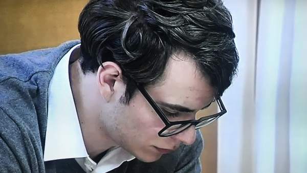 Patrick Nogueira en la segunda sesión del juicio por el crimen de Pioz Patrick Nogueira en la segunda sesión del juicio por el crimen de Pioz