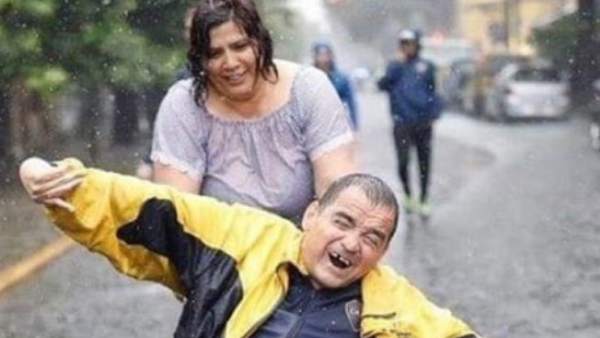 Ernesto Baldi, fan de Boca Ernesto Baldi, fan de Boca