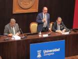 Lambán inaugura una jornada sobre el Corredor Cantábrico-Mediterráneo
