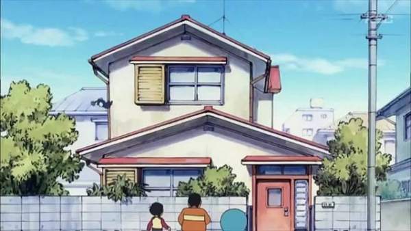La casa de los Nobi de la serie 'Doraemon' La casa de los Nobi de la serie 'Doraemon'