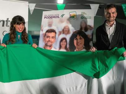 Teresa Rodríguez y Antonio Maíllo