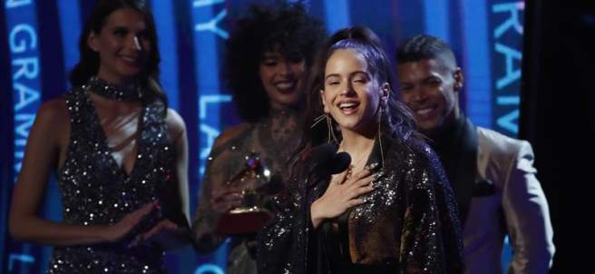 Rosalía en los Grammy Latinos