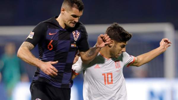 Lovren y Asensio Lovren y Asensio