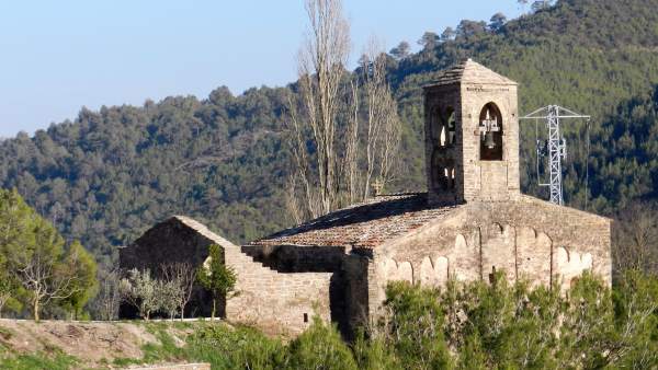 Església de Sant Mateu de Bages. Església de Sant Mateu de Bages.
