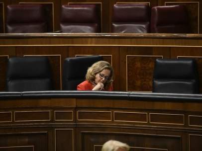 Calviño en el congreso