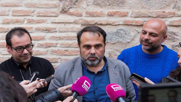 Crespo, Mateo y Molina atienden a los medios Crespo, Mateo y Molina atienden a los medios