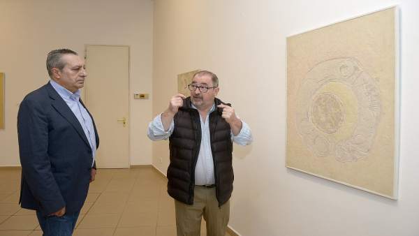 Inauguración de la exposición en homenaje a Andrés Viloria. Inauguración de la exposición en homenaje a Andrés Viloria.