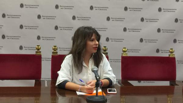 La concejal de Ciudadanos Lorena Rodríguez La concejal de Ciudadanos Lorena Rodríguez