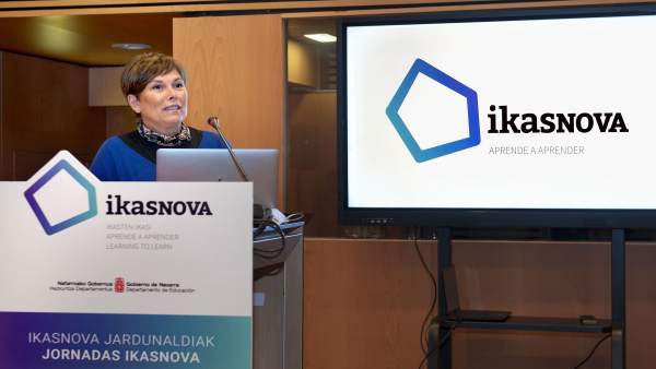 Uxue Barkos inaugura las jornadas Ikasnova Uxue Barkos inaugura las jornadas Ikasnova