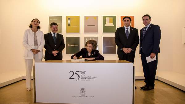 La Reina Sofía en Cuenca acto Ciudades Patrimonio de la Humanidad La Reina Sofía en Cuenca acto Ciudades Patrimonio de la Humanidad