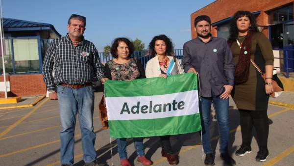 Candidatos de Adelante Andalucía visitan Sevilla I Candidatos de Adelante Andalucía visitan Sevilla I