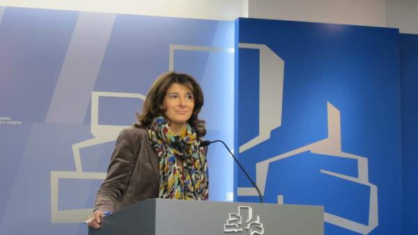 La parlamentaria del pp Laura Garrido La parlamentaria del pp Laura Garrido