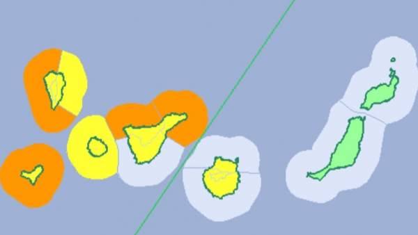 Avisos naranja y amarillo por olas, viento y lluvia Avisos naranja y amarillo por olas, viento y lluvia