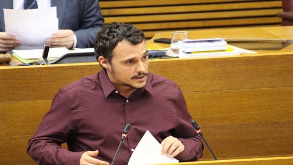 El diputado de Podem Jordi Alamán El diputado de Podem Jordi Alamán