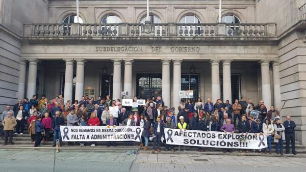 Vecinos de la parroquia de Paramos se concentran en Tui Vecinos de la parroquia de Paramos se concentran en Tui
