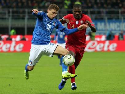 William Carvalho (Portugal) y Nicolo Barella (Italia).