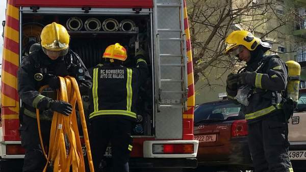 Efectivos de los bomberos de Málaga, Real Cuerpo de Bomberos de Málaga Efectivos de los bomberos de Málaga, Real Cuerpo de Bomberos de Málaga