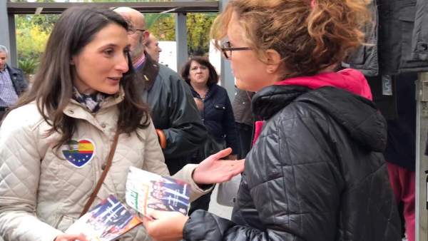 La candidata de Cs por Jaén Mónica Moreno La candidata de Cs por Jaén Mónica Moreno