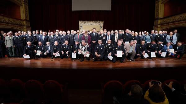 Valladolid.- Foto de familia de los galardonados Valladolid.- Foto de familia de los galardonados