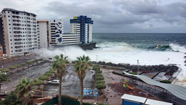 Temporal marítimo en Tacoronte Temporal marítimo en Tacoronte