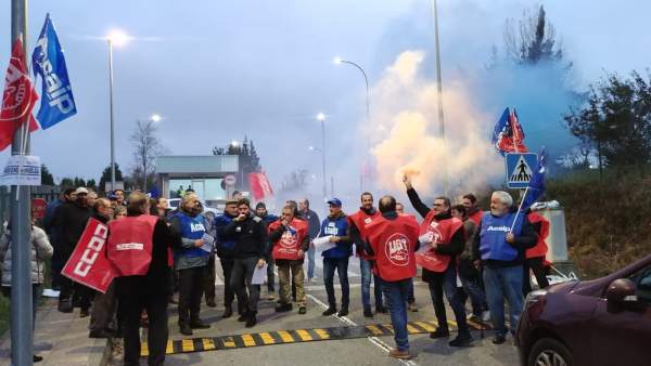 Concentración en Asturias por la huelga de prisiones Concentración en Asturias por la huelga de prisiones