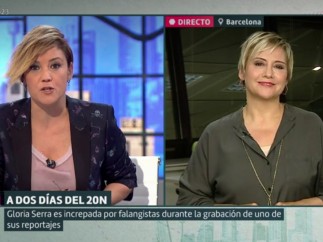 Gloria Serra entrevistada por Cristina Pardo