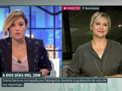 Gloria Serra entrevistada por Cristina Pardo