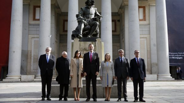 Los reyes, de visita en el Prado Los reyes, de visita en el Prado