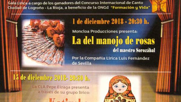 Cartel Del Ciclo De Zarzuela Cartel Del Ciclo De Zarzuela