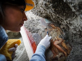 Nuevo fresco descubierto en Pompeya