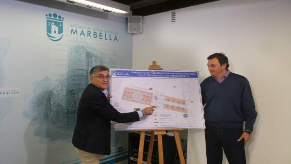 Rueda de prensa de la Junta local de Marbella Rueda de prensa de la Junta local de Marbella