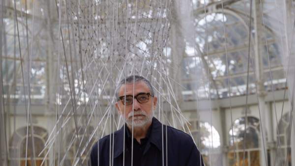 Jaume Plensa en el Palacio de Cristal Jaume Plensa en el Palacio de Cristal