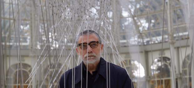 Jaume Plensa en el Palacio de Cristal