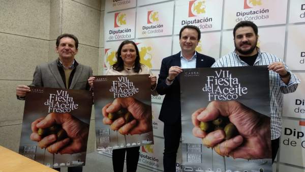Carrillo presenta la VII Fiesta del Aceite Fresco de Cabra Carrillo presenta la VII Fiesta del Aceite Fresco de Cabra
