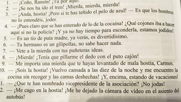 Un libro de idiomas enseña castella "de puta madre" a los rusos. Un libro de idiomas enseña castella "de puta madre" a los rusos.