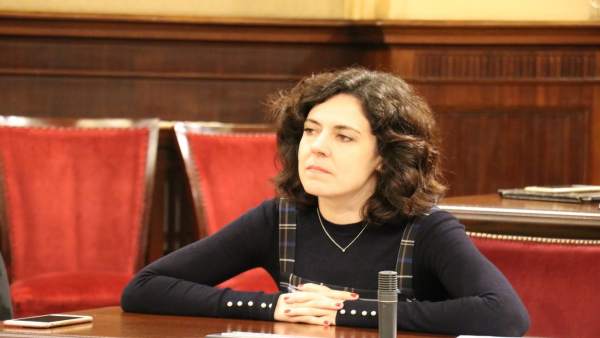 La diputada del PP Sandra Fernández La diputada del PP Sandra Fernández