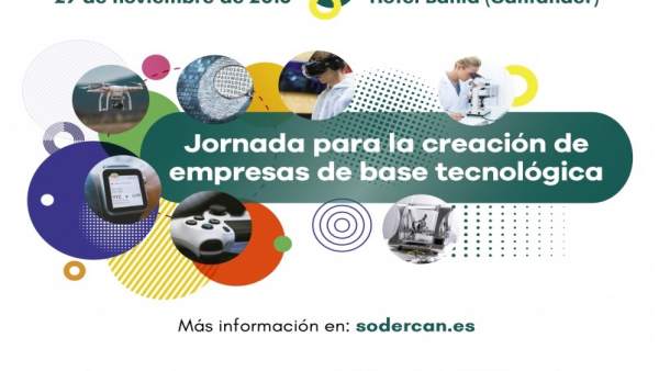 Cartel de la jornada organizada por Sodercan Cartel de la jornada organizada por Sodercan