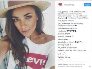La camiseta de Levis