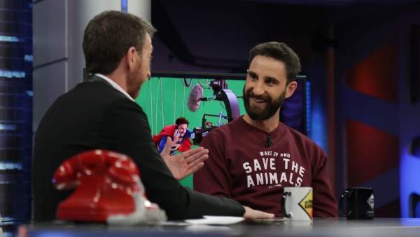Dani Rovira, en 'El hormiguero'. Dani Rovira, en 'El hormiguero'.