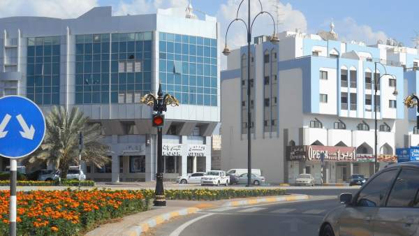 Una calle de Al-Ain, en Arabia Saudí Una calle de Al-Ain, en Arabia Saudí