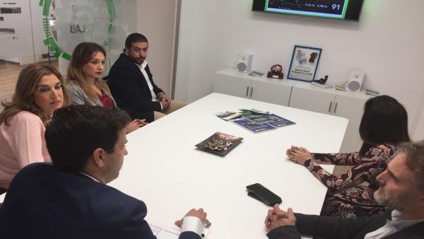 José Fiscal visita la empresa GTA. José Fiscal visita la empresa GTA.
