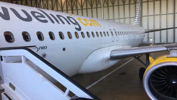 Avión Airbus A320neo de Vueling Avión Airbus A320neo de Vueling