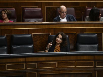 Sesión plenaria en el Congreso de los Diputados