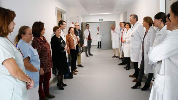 Real visita el hospital de día de salud mental infanto-juvenil Real visita el hospital de día de salud mental infanto-juvenil