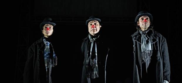 Los actores Verónica Echegui, Alfonso Lara y Alberto Iglesias