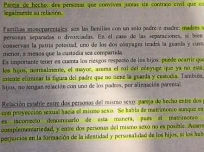 Apuntes homófobos