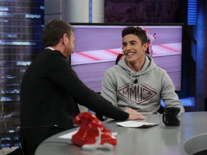 Marc Márquez, en 'El hormiguero'.