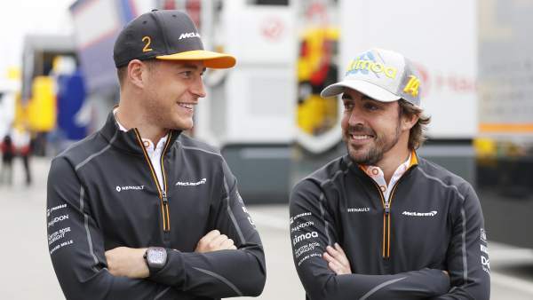 Fernando Alonso y Stoffel Vandoorne Fernando Alonso y Stoffel Vandoorne